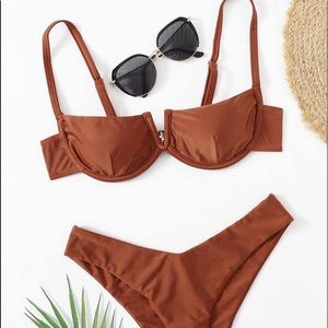 NEW Underwire High Cut Bikini